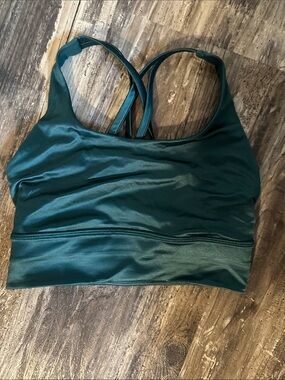 lululemon athletica emerald green/tealish Crossback Sports Bra